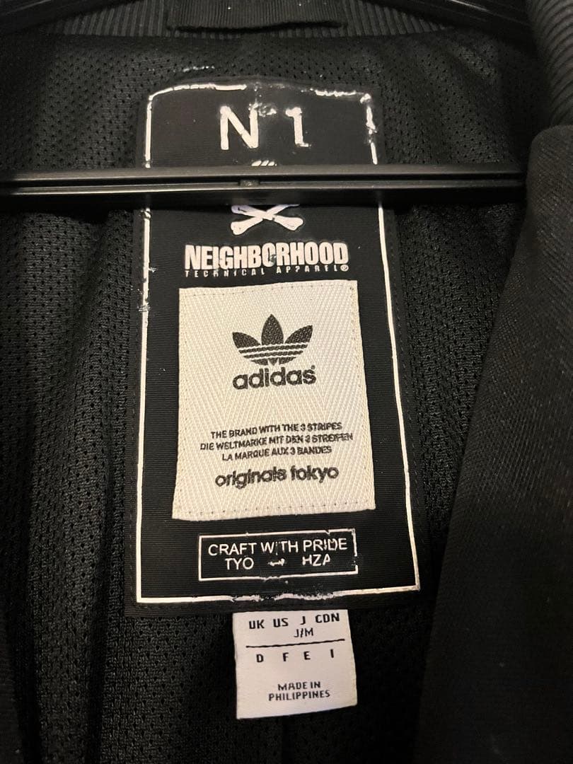 NEIGHBORHOOD ネイバーフッド × adidas テーラードジャケット