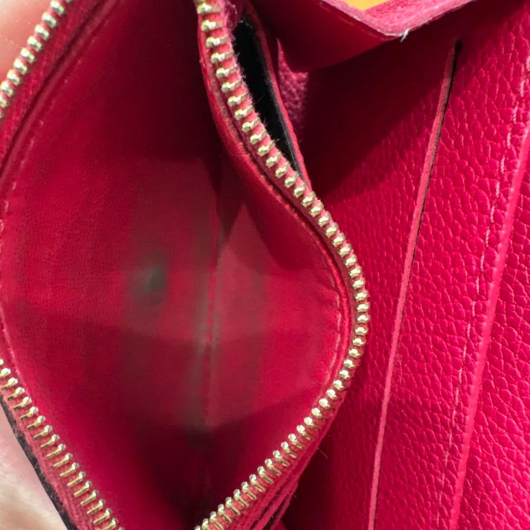 LOUIS VUITTON ピンク 折り財布