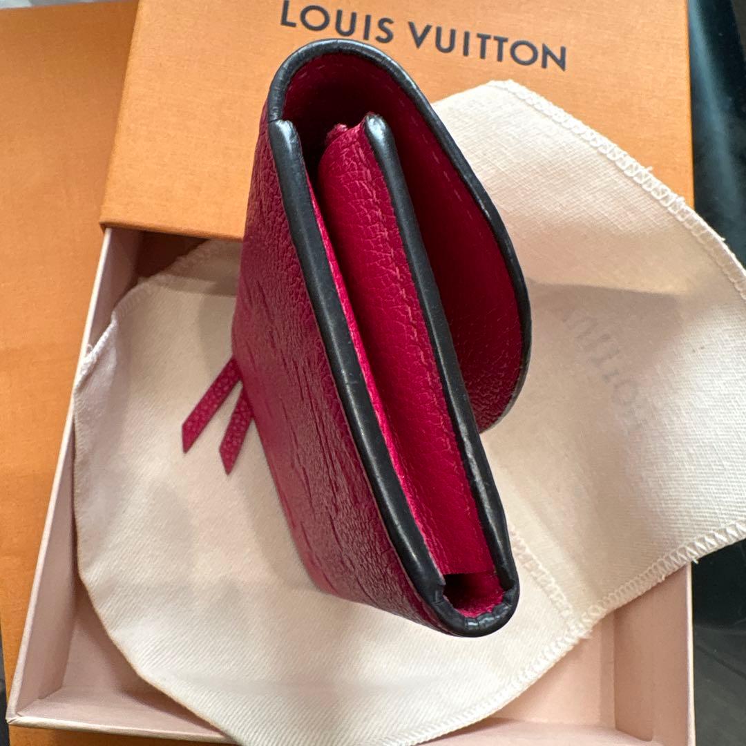 LOUIS VUITTON ピンク 折り財布