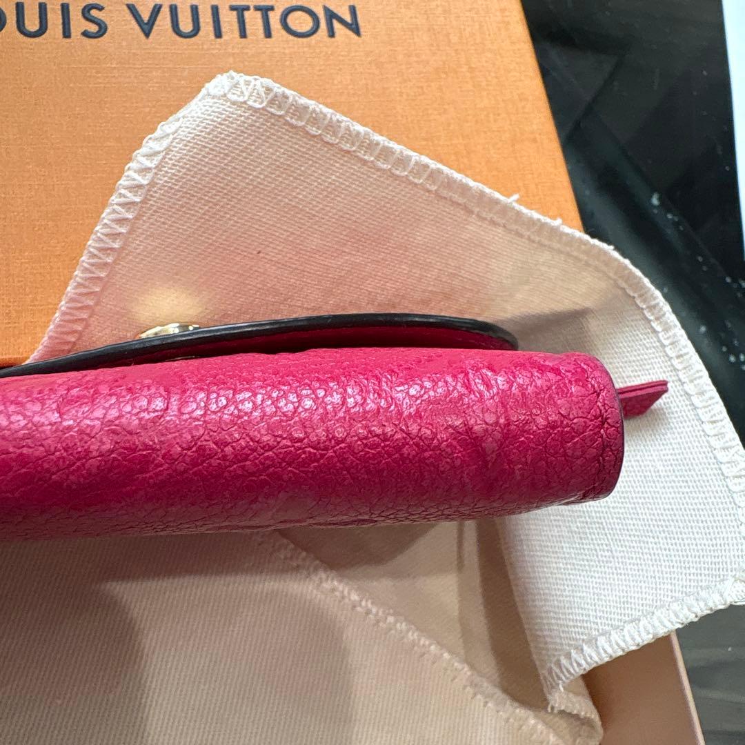 LOUIS VUITTON ピンク 折り財布