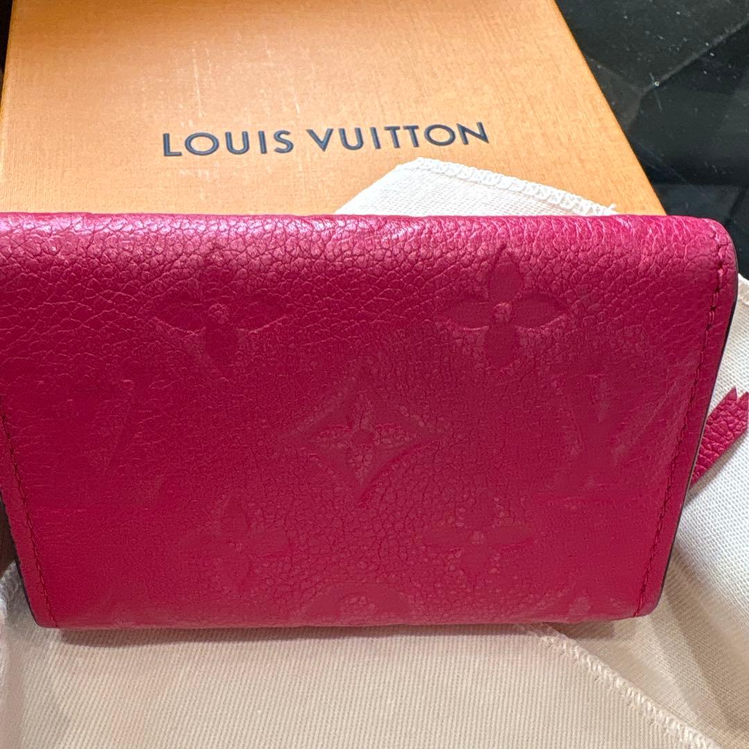 LOUIS VUITTON ピンク 折り財布