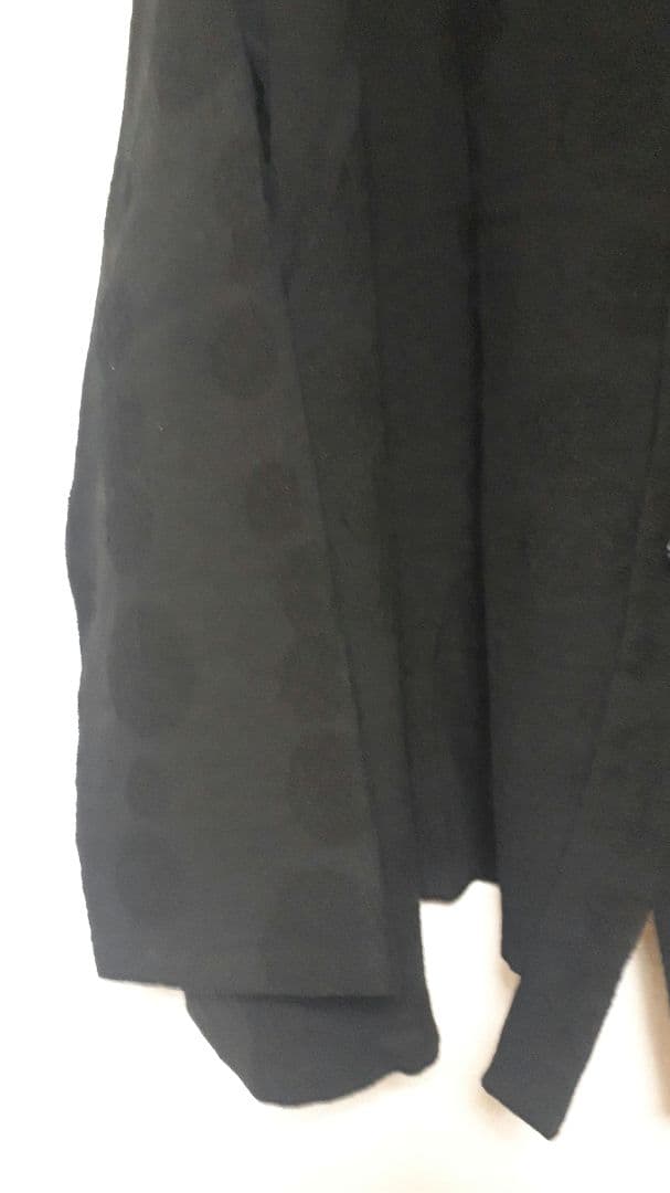 慈雨　ジウ　コットンリネンドット柄ジャケット[美品]