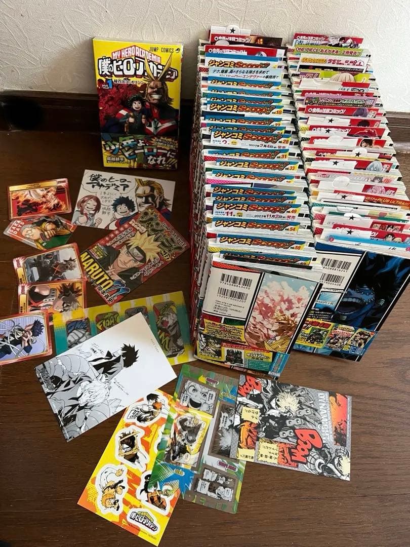 りんご　　　僕のヒーローアカデミア 全42巻　全巻初版　初期帯　小冊子全巻