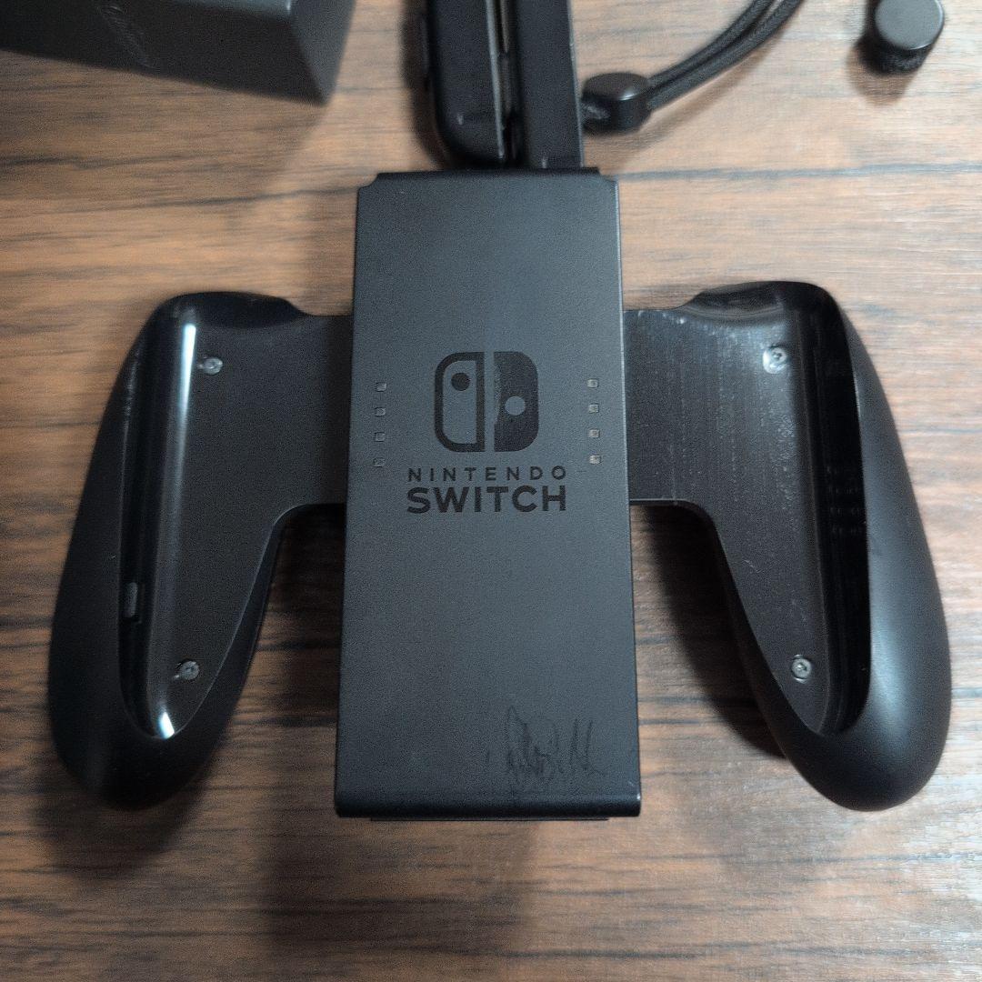 【美品】Nintendo Switch 本体 グレー バッテリー強化版