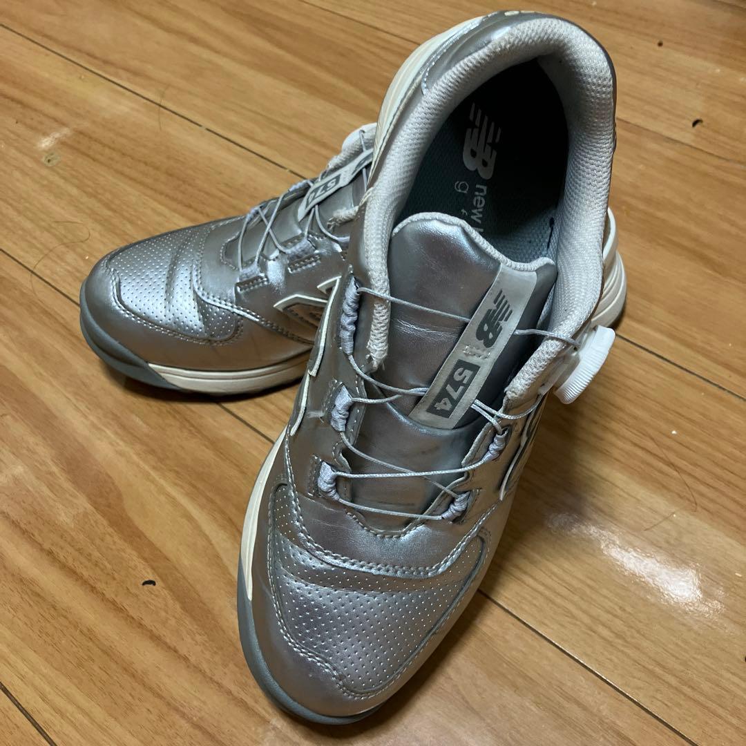 あーちゃん　New Balance 574 BOAレディースゴルフシューズ