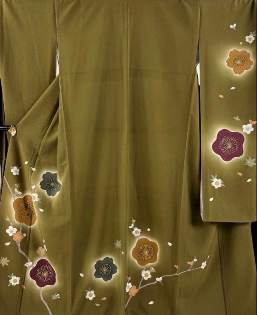 お振袖３着、長襦袢3着、刺繍半衿4枚　合計10点✨