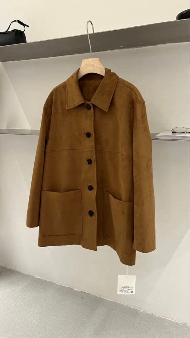 A.subjjject 完売品 Suede Touch Box Jacket