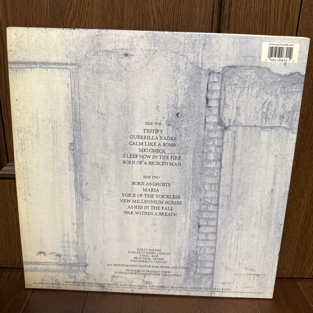 RAGE AGAINST THE MACHINE THE BATTLE 〜LP
