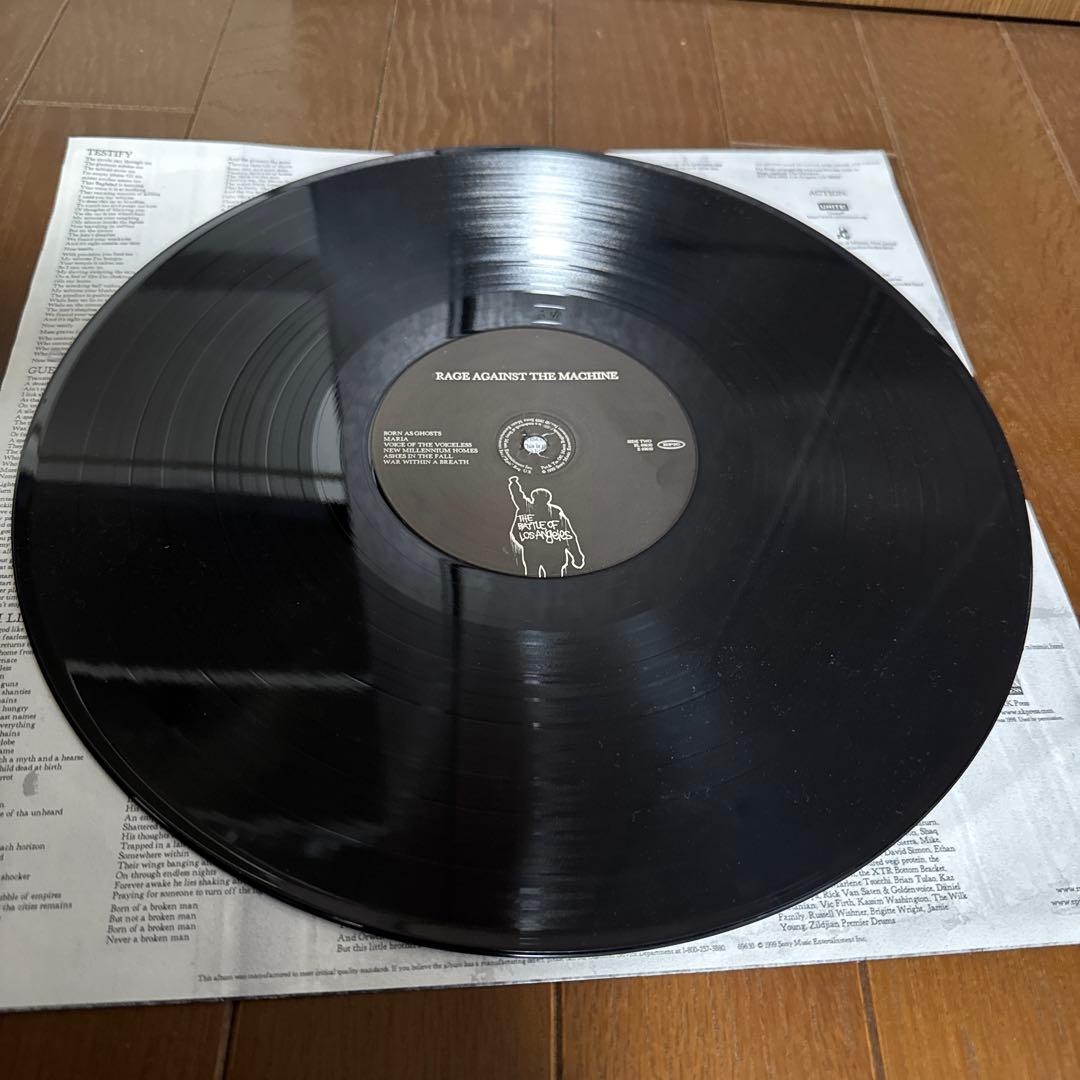 RAGE AGAINST THE MACHINE THE BATTLE 〜LP