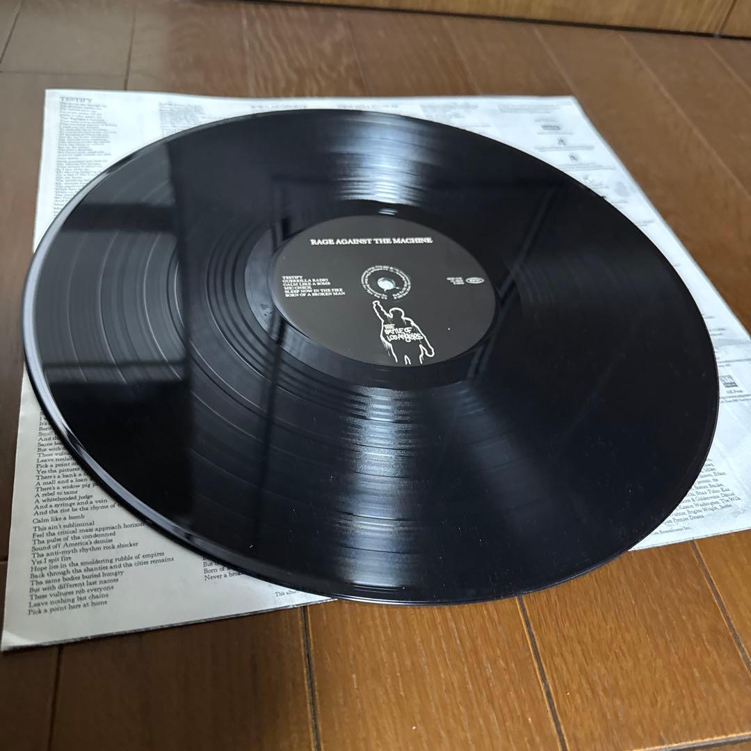 RAGE AGAINST THE MACHINE THE BATTLE 〜LP