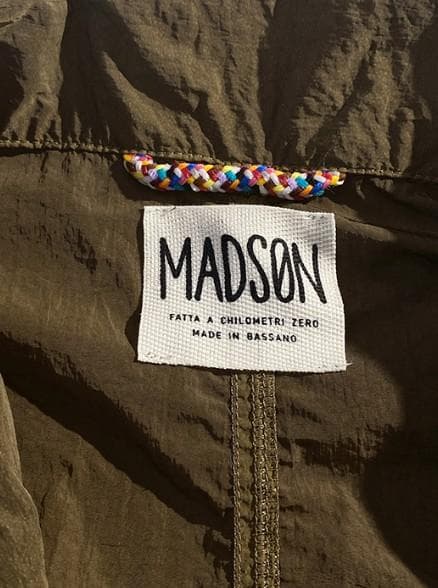 新品 イタリア製 国内正規品 MADSON ナイロン ジャケット オンオフ兼用