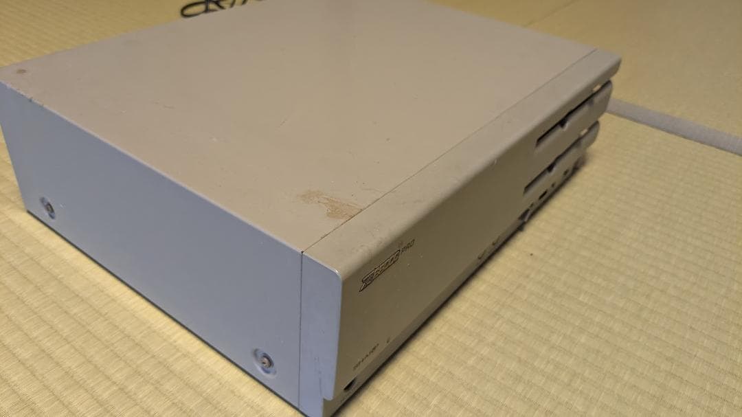 SHARP X68000 PRO CZ-653C-GY　ジャンク