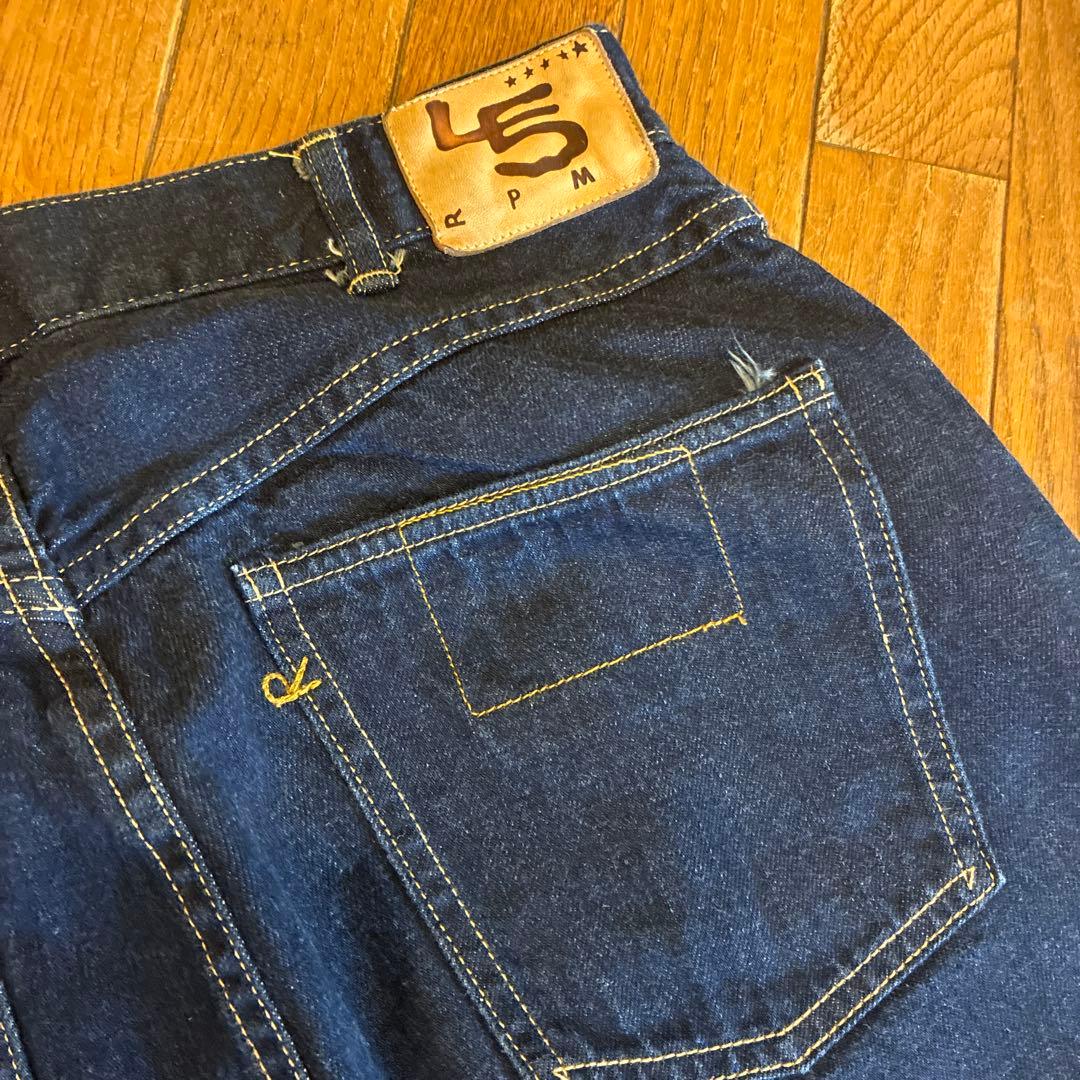 新品未使用45R 28インチ ライ麦デニムのシャルロット5 インディゴ 濃