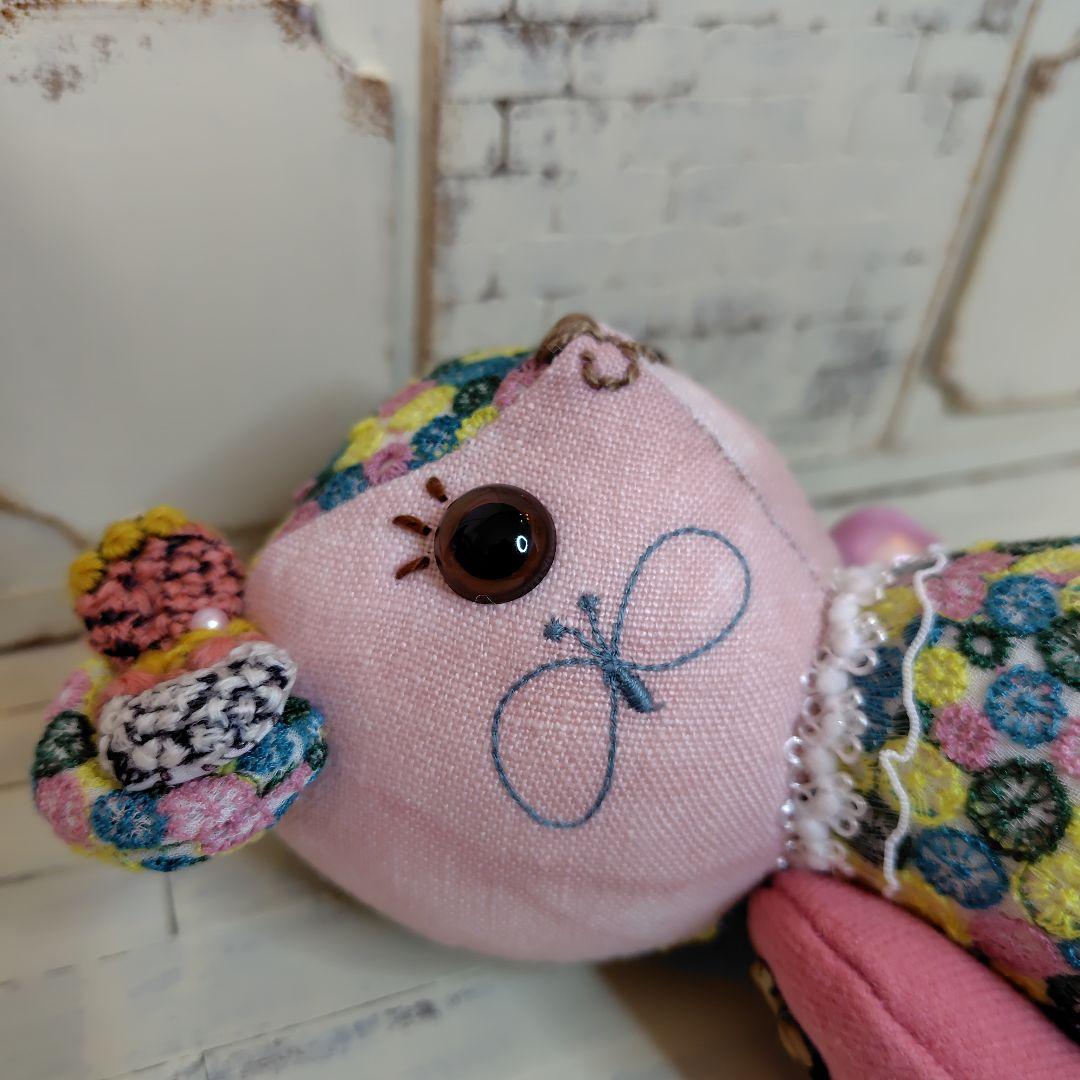 ミナペルホネン＊ハンドメイド＊ぬいぐるみ＊テディベア＊86