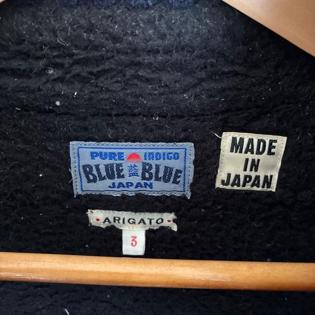 ヘビースウェットジャケット　BLUE BLUE size3
