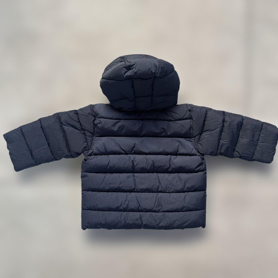 美品！PETIT BATEAU プチバトー　中綿入りフードジャケット