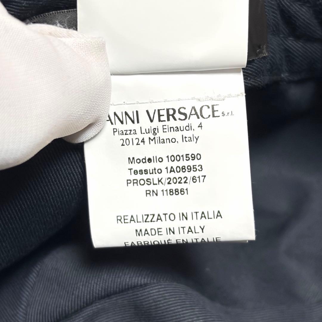 VERSACE キャップ メドゥーサ バロック調 ブラック RFID 美品