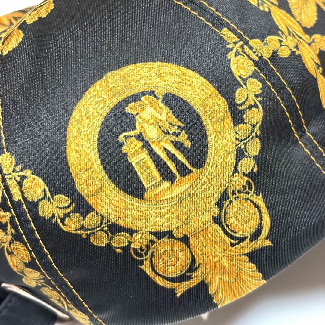 VERSACE キャップ メドゥーサ バロック調 ブラック RFID 美品