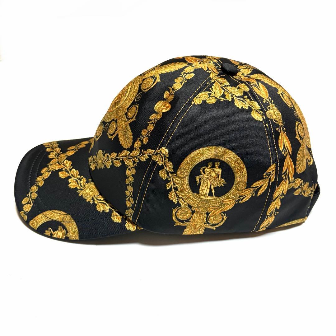 VERSACE キャップ メドゥーサ バロック調 ブラック RFID 美品
