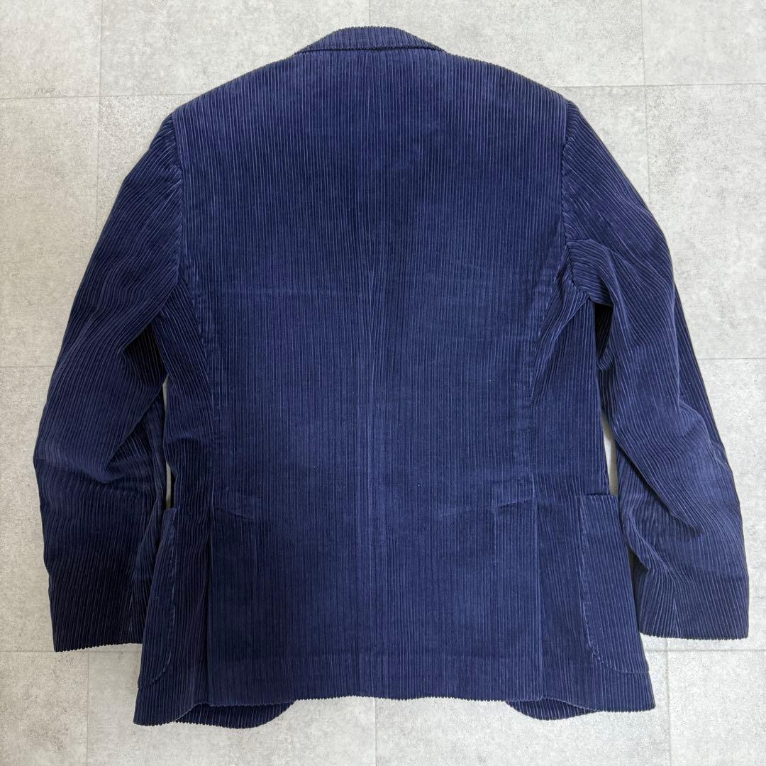 LARDINI ラルディーニ　コーデュロイジャケット　ネイビー　44