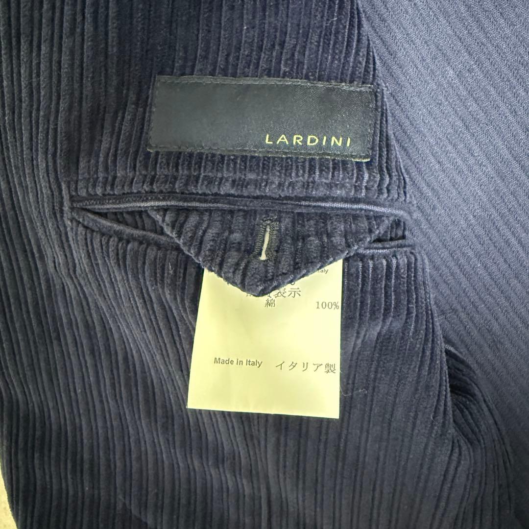 LARDINI ラルディーニ　コーデュロイジャケット　ネイビー　44