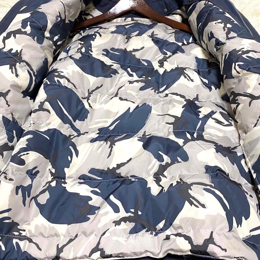 【美品✨】フレッドペリー ダウンライナー 3way モッズコート ファー 紺 S
