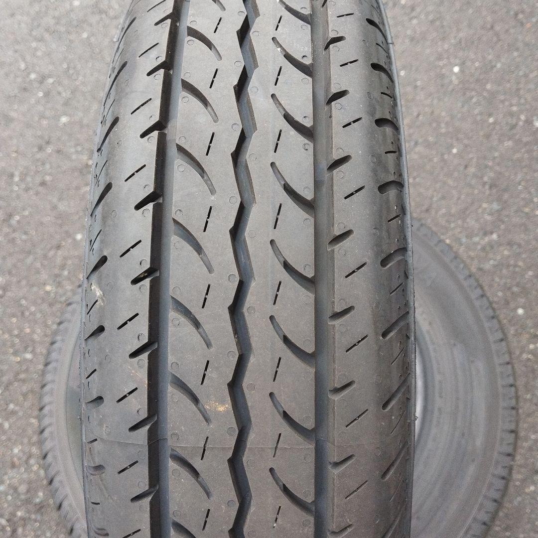 新車外し　ヨコハマ　145/80R12 80/78 4本　軽トラ　軽バン