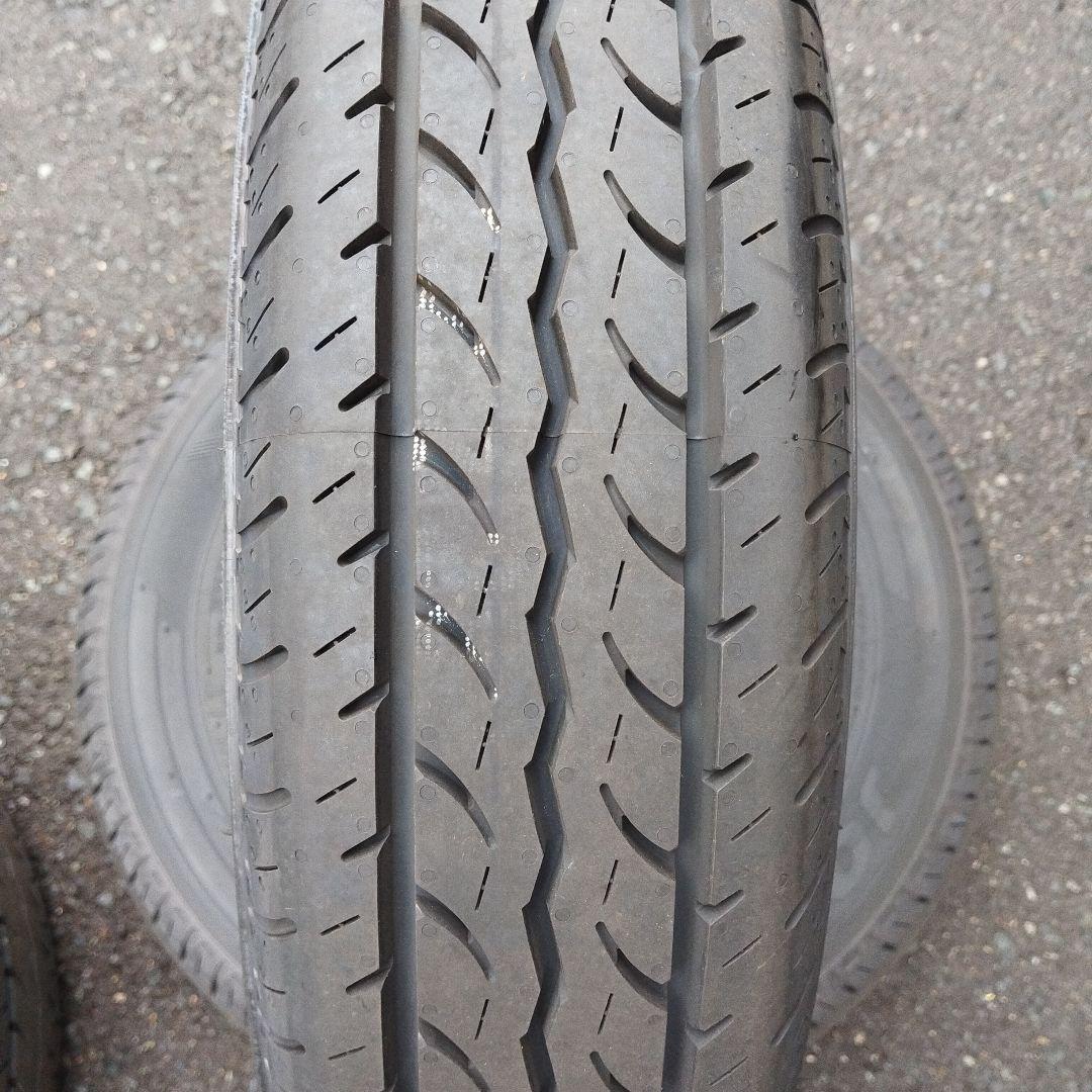 新車外し　ヨコハマ　145/80R12 80/78 4本　軽トラ　軽バン
