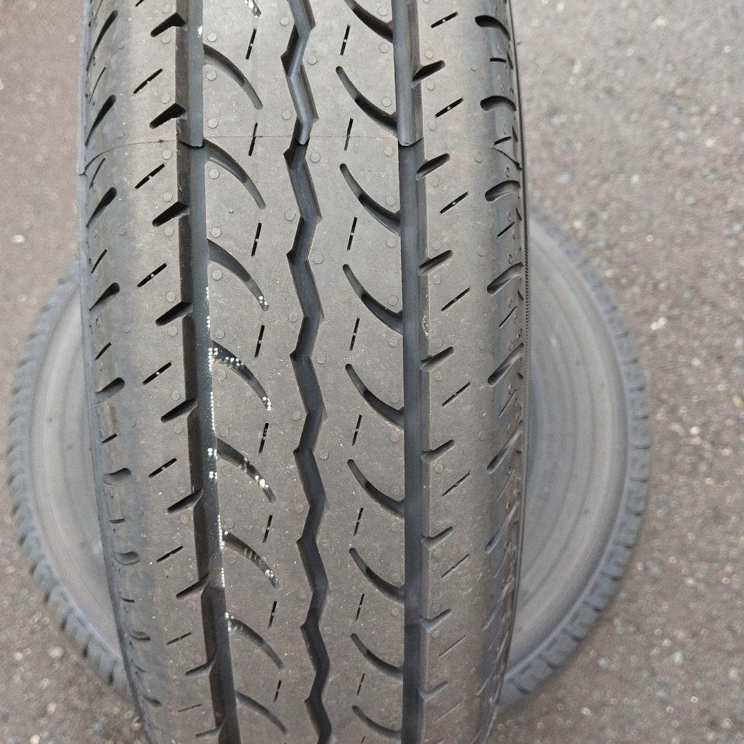 新車外し　ヨコハマ　145/80R12 80/78 4本　軽トラ　軽バン