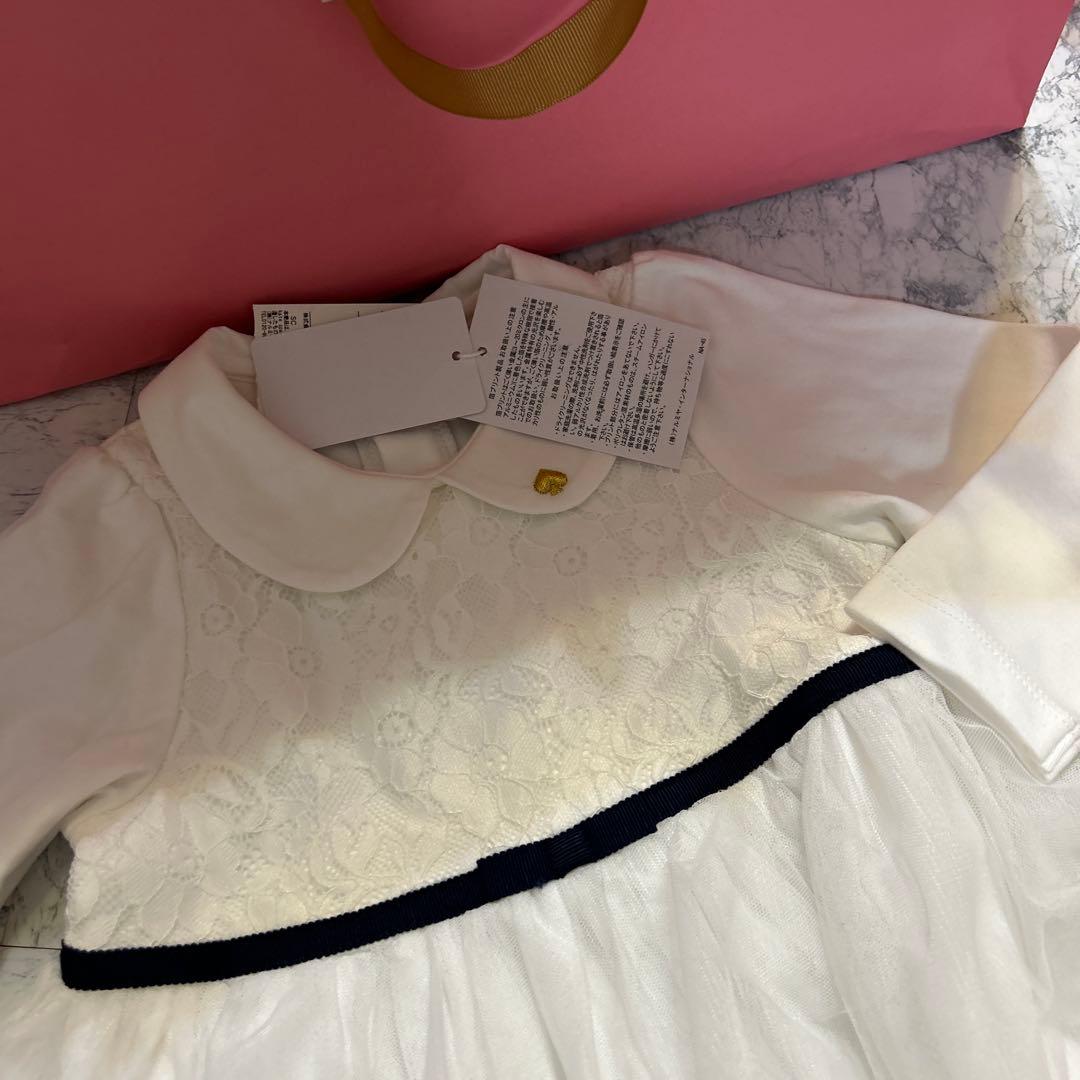 kate spade フラワードットチュールドッキングワンピース　箱付き
