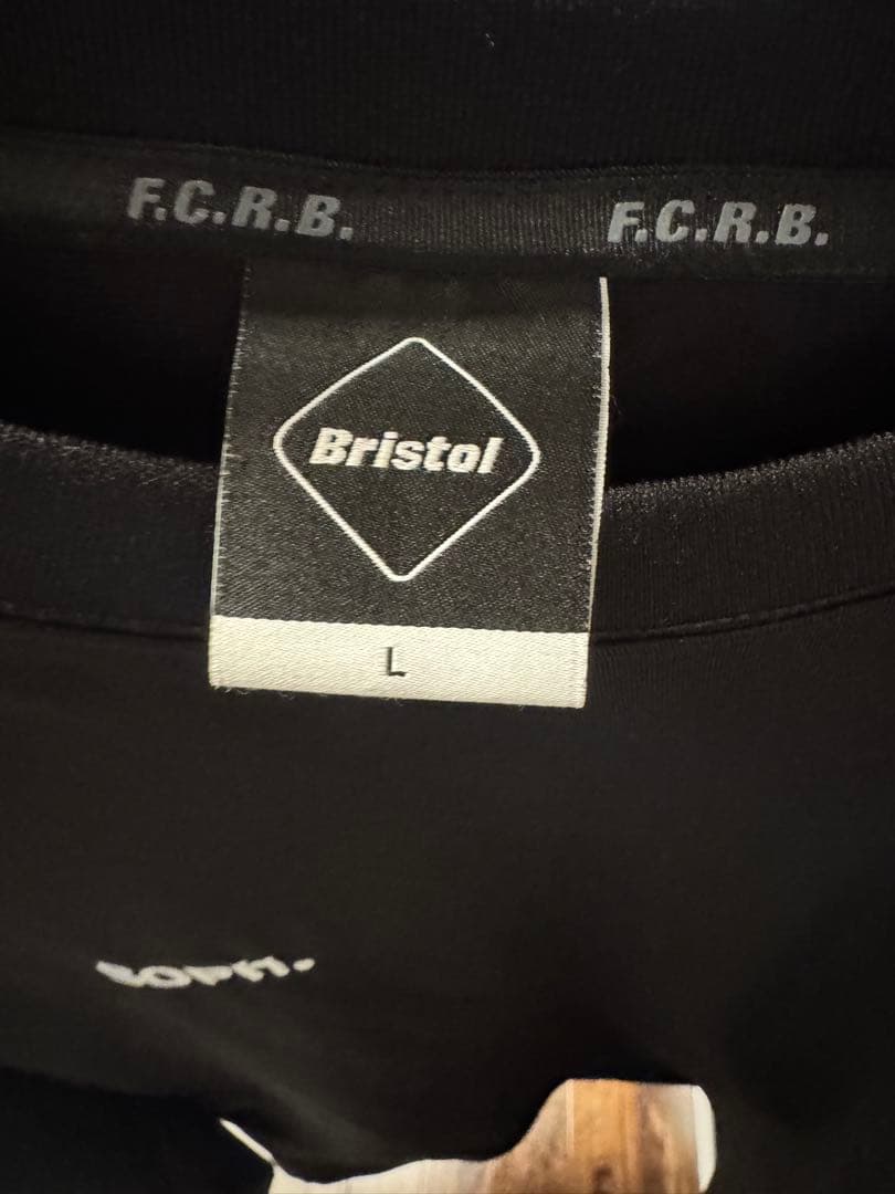 FCRB 長袖Tシャツ ブラックL