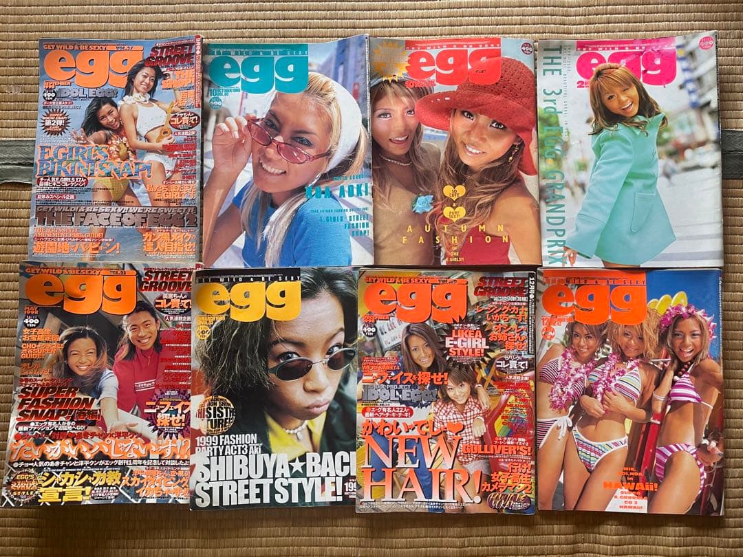 廃盤egg 他　ギャル雑誌　合計52冊　レア