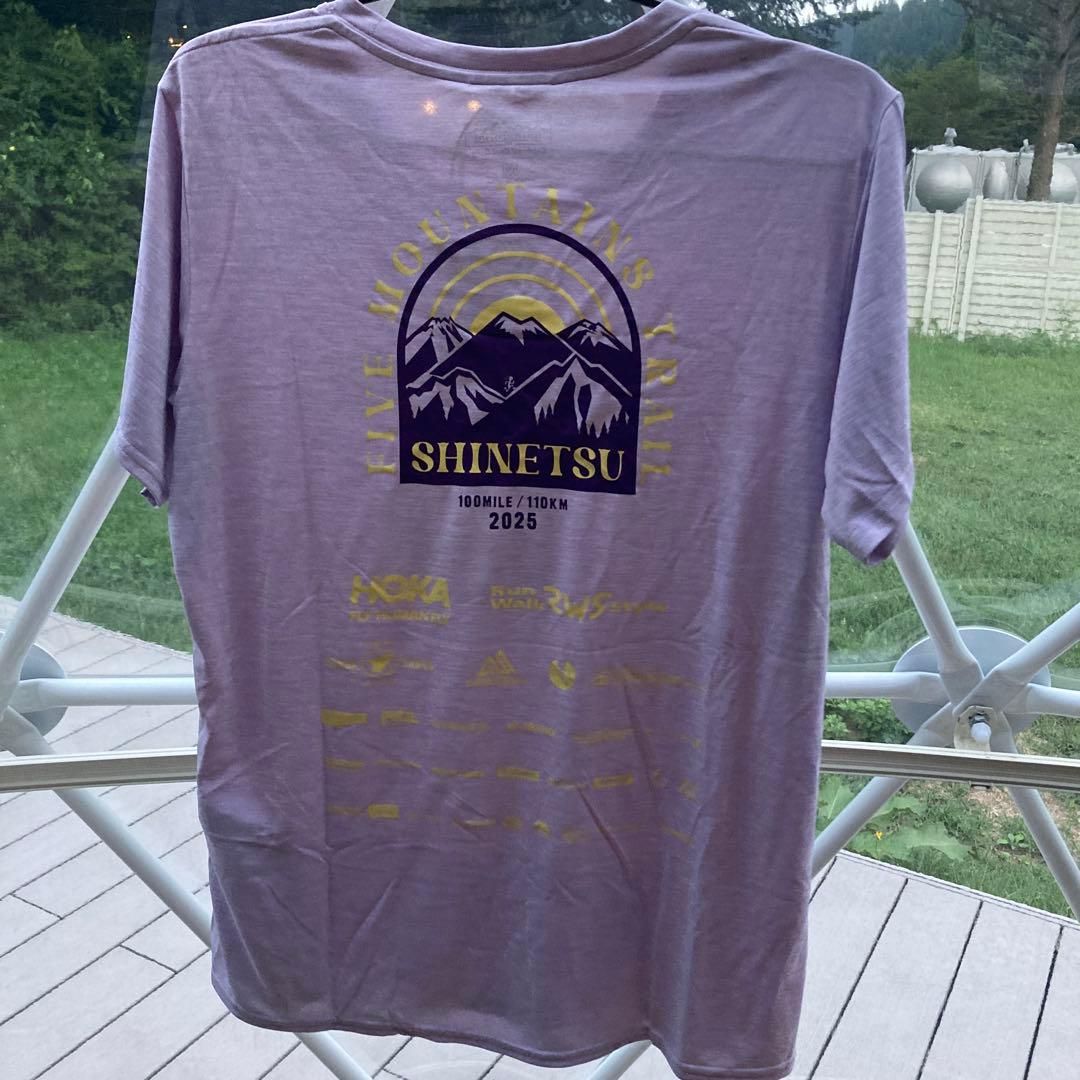 信越五岳参加賞Tシャツ 2025年　Patagonia