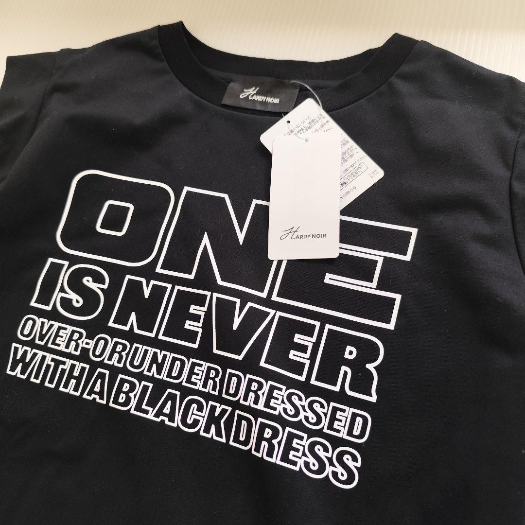 新品未使用 HARDY NOIR アルディーノアール ロゴTシャツ 金子綾