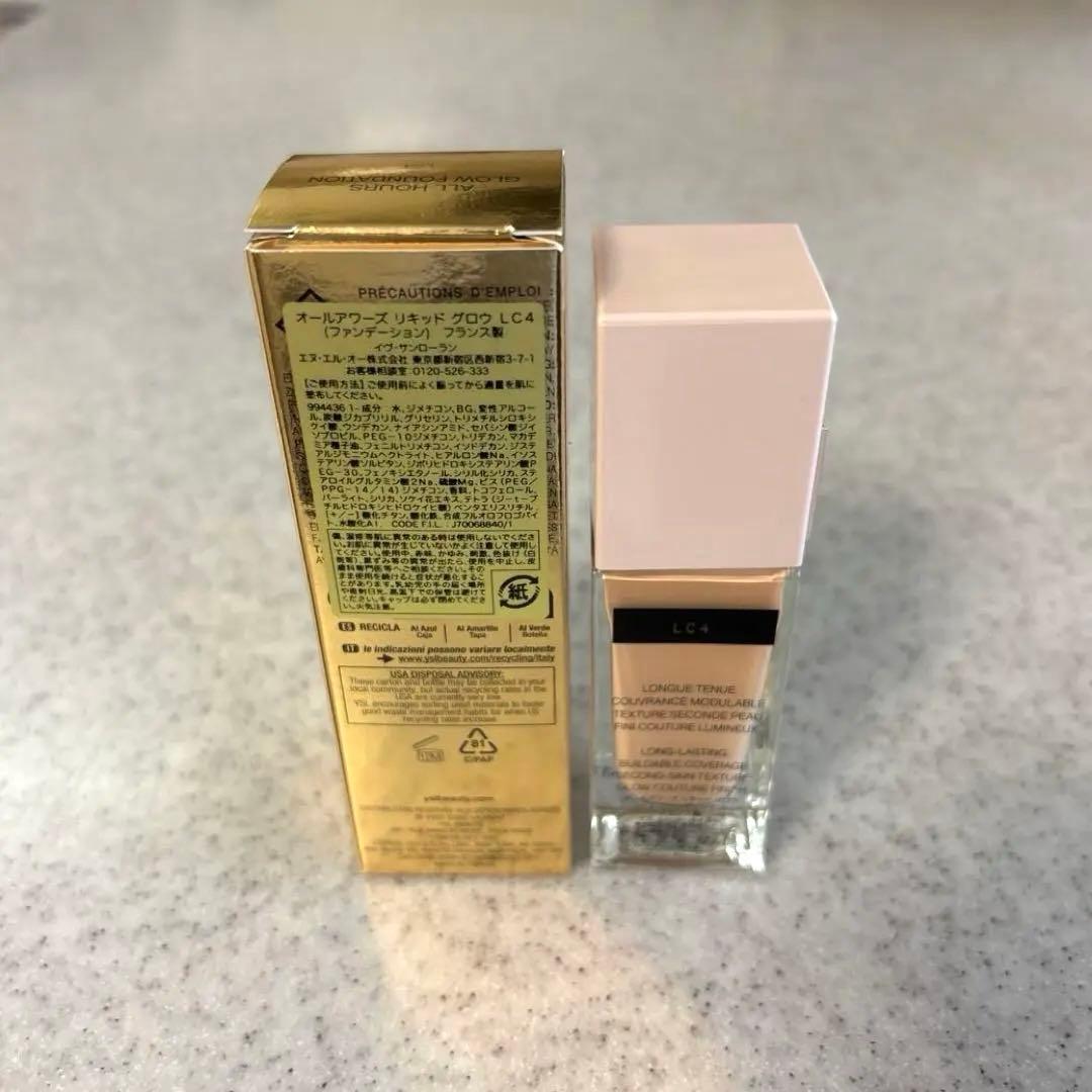 未使用　YSL イヴサンローラン　オールアワーズリキッド　グロウ　LC4