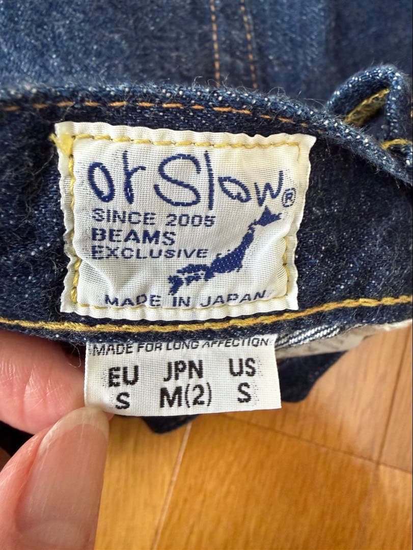 orslow オアスロウ 701ZBB ビームスボーイ別注モンローパンツMサイズ