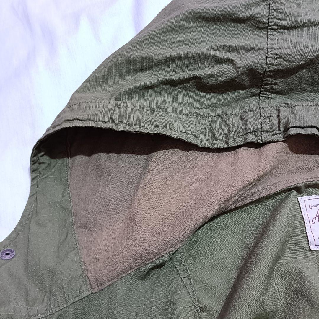 AVIREX U.S. NAVY モッズコート XL　バックプリント　ミリタリー