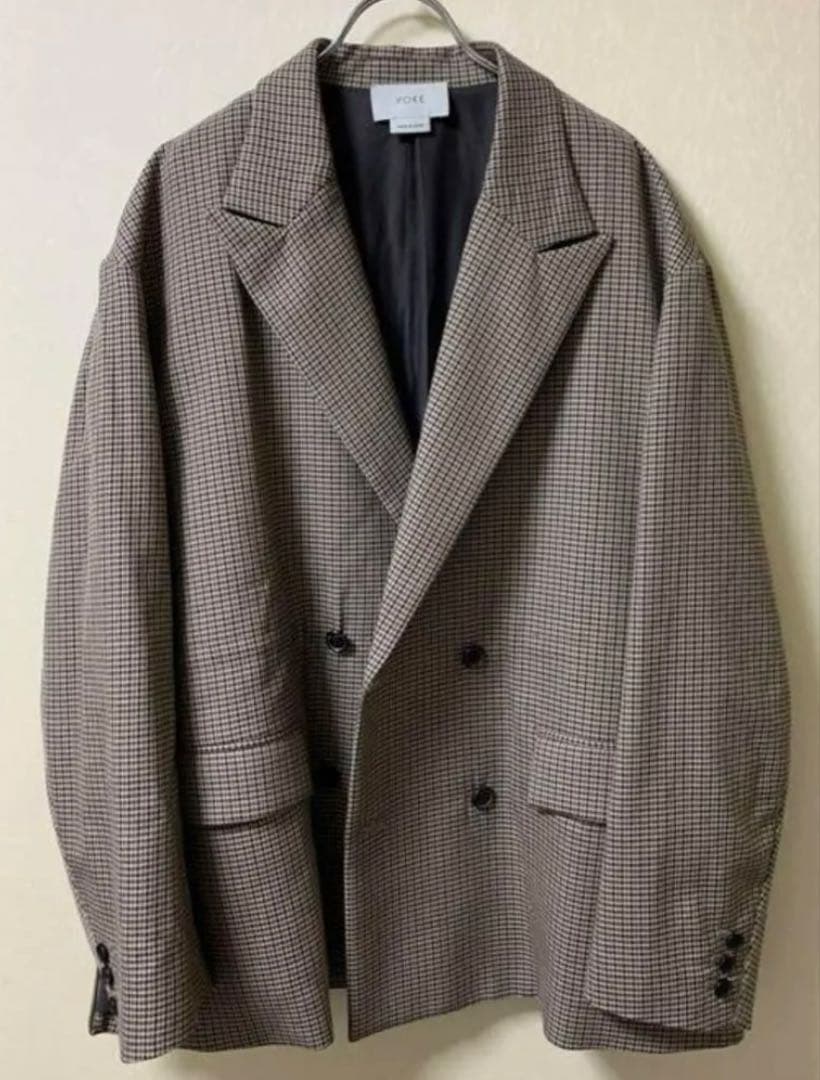 YOKE FIVE COLORS PLAID WOOL セットアップ