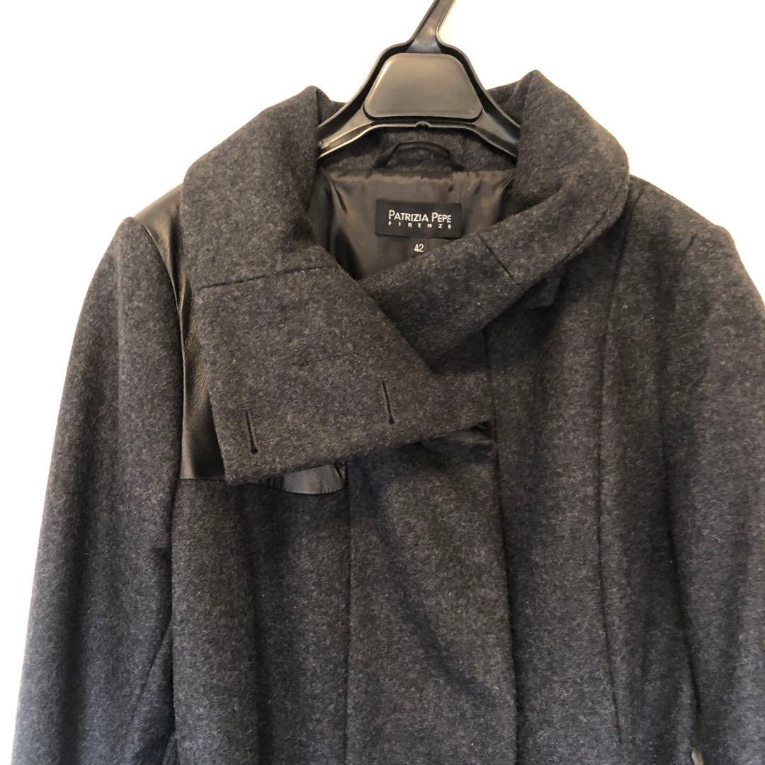 再値下げ　新品　PATRIZIA PEPEパトリツィアぺぺ　コート　8万