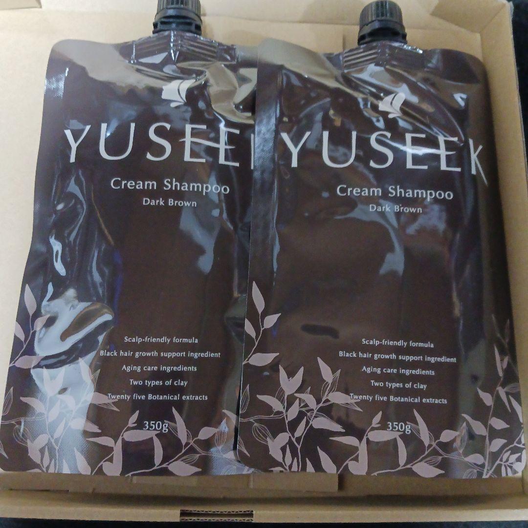 た*♪様 YUSEEK Cream Shampoo ダークブラウン 350g 2