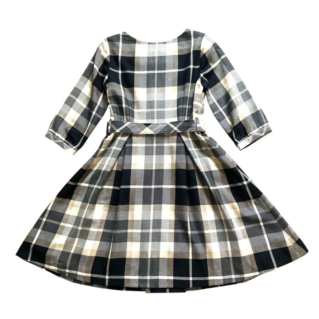 極美品 好配色 BLUE LABEL CRESTBRIDGE ワンピース 38