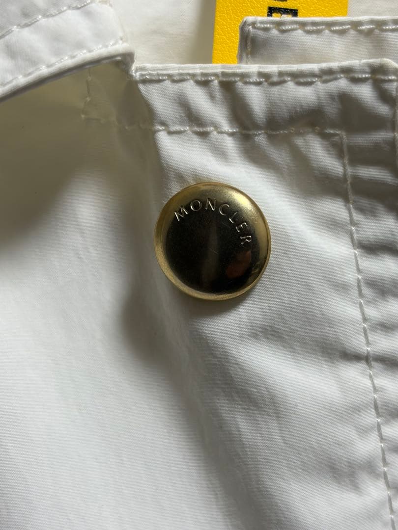 新品　モンクレール　coral 白1 ジーニアス　トレンチ　moncler