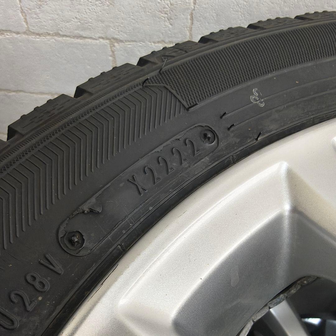 スタッドレスタイヤ 155/65R14 + シルバーホイール