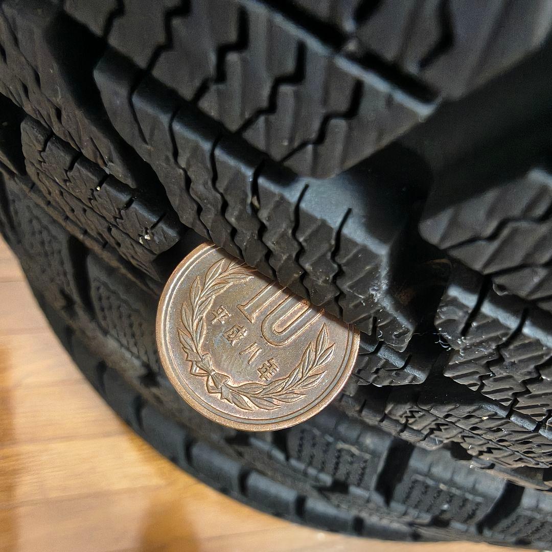 スタッドレスタイヤ 155/65R14 + シルバーホイール
