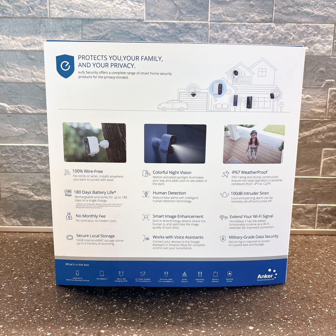 Anker：Eufy Security eufyCam 2C 1-Cam Kit