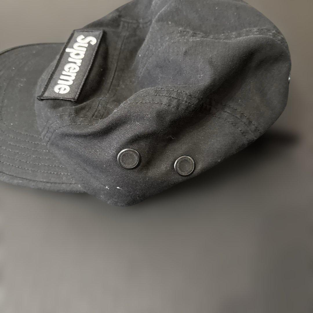 Supreme ミリタリーキャンプキャップ ブラック