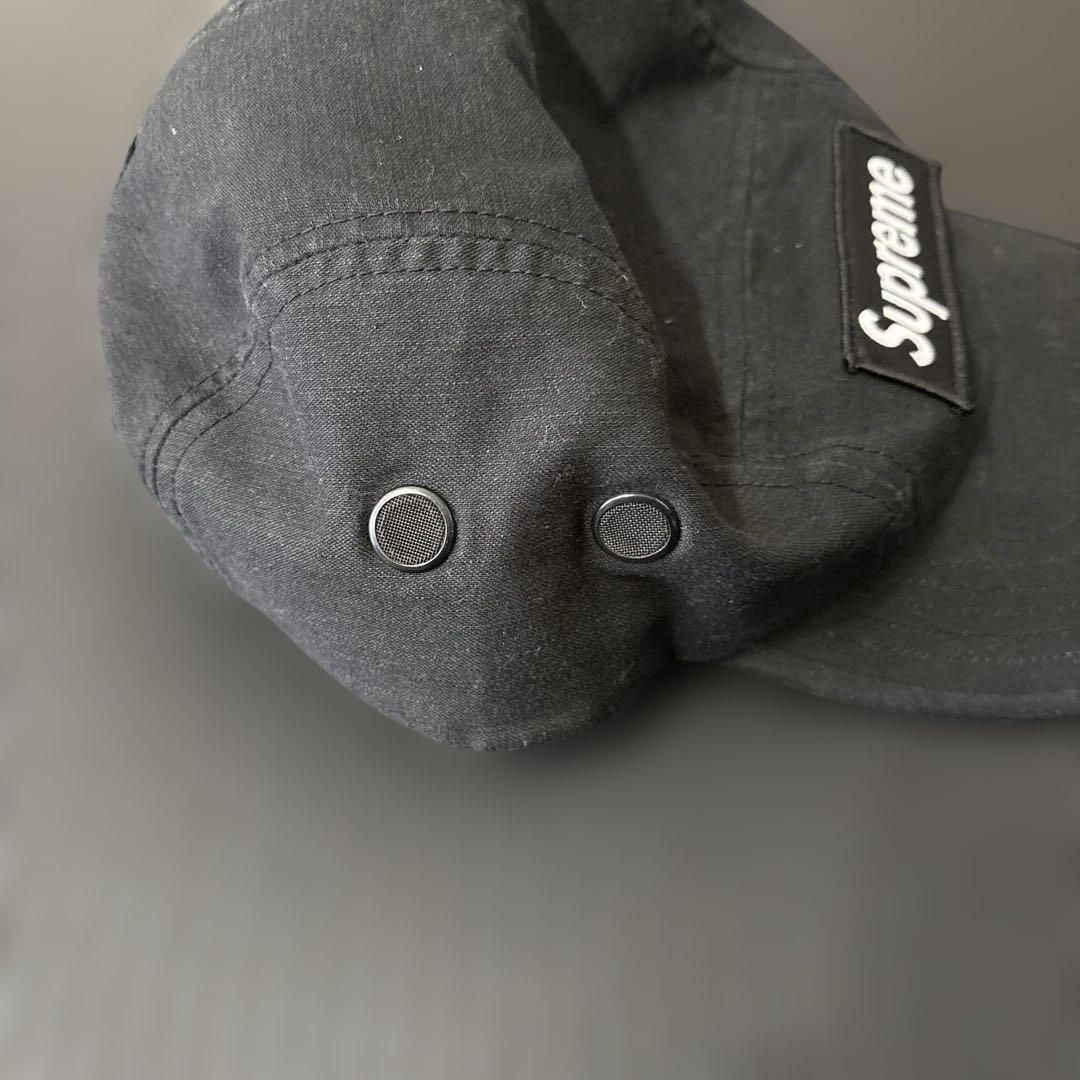 Supreme ミリタリーキャンプキャップ ブラック