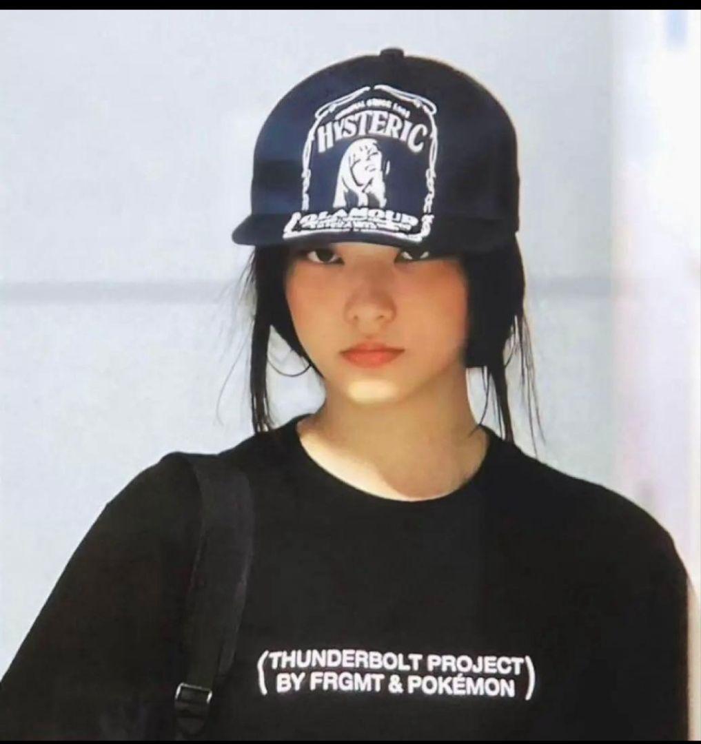 HYSTERIC GLAMOUR ブラックキャップ ヘリン着用