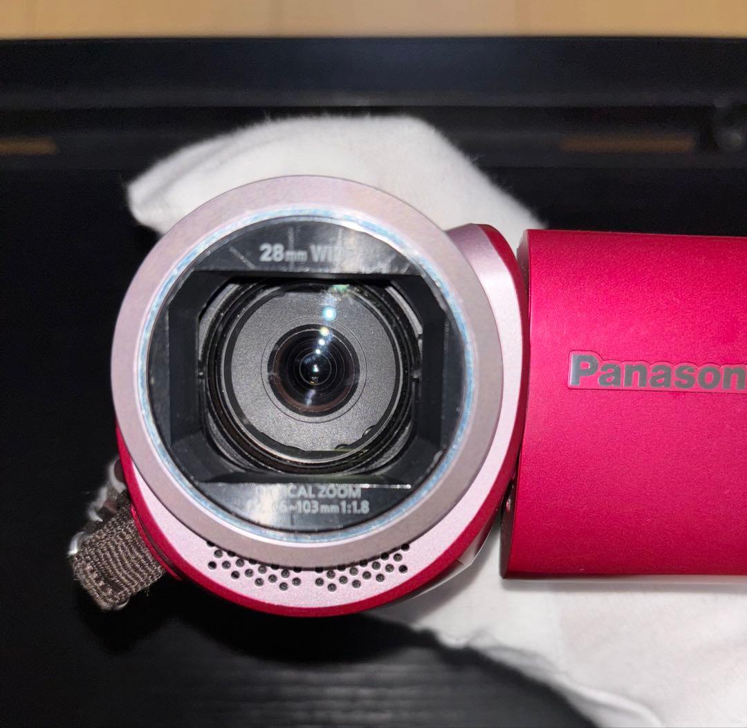 【ジャンク品】Panasonic HC-W580M ビデオカメラ 本体　付属品