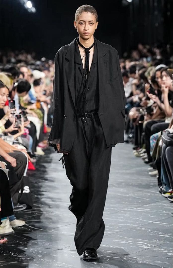 ジャケット・アウター 100/S LINEN TAILORED JACKET(BLACK) size1